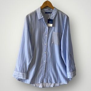 Apt. 9 Blue Elegant Blouse